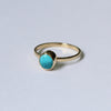 14K Blue Ridge Turquoise Ring